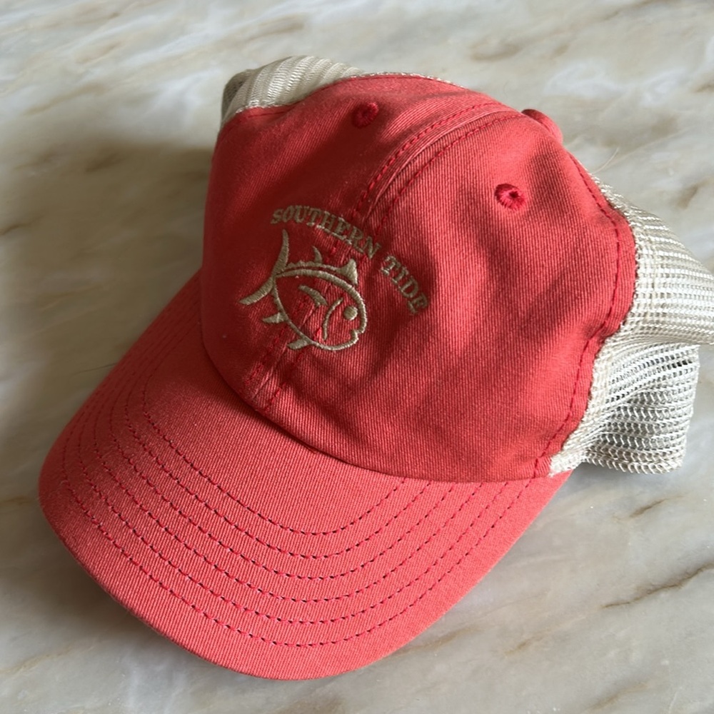 Southern Tide Youth Adjustable Trucker Preppy Hat